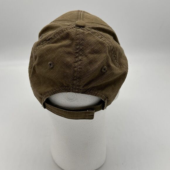 Budweiser Military Tribute Hat Ripstop Flat Dark Earth One Size Fits All Tan EUC - Picture 7 of 9